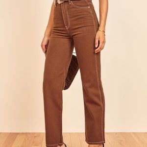 Reformation cowboy jeans